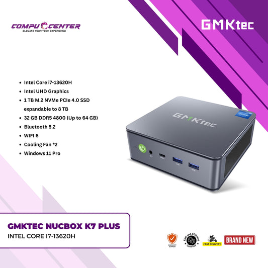 GMKtec | Nucbox K7 Plus | Intel Core i7-13620H