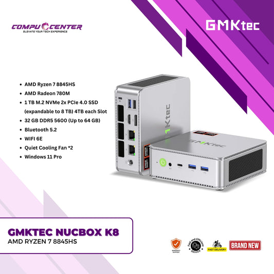 GMKtec | Nucbox K8 | AMD Ryzen 7 8845HS