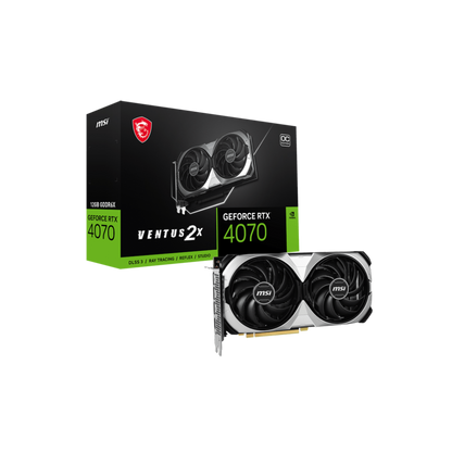 MSI | NVIDIA® GeForce RTX™ 4070 VENTUS 2X 12G OC | 12GB GDDR6X